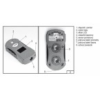 Lazerinis skaitmeninis termometras mini -30°C~250°C (81761) Lazerinis skaitmeninis termometras mini -30°C~250°C (81761)
